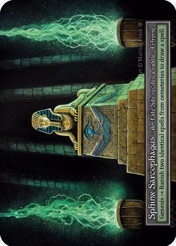Sphinx Sarcophagus (Foil), Gothic — Sorcery card price