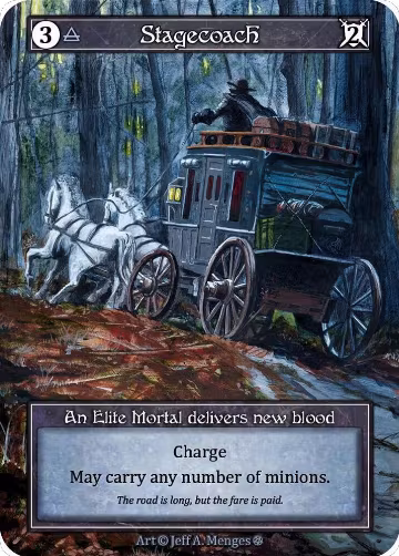 Stagecoach (Foil), Gothic — Sorcery card price