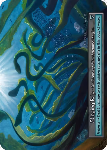 Stinging Kelp (Foil), Gothic — Sorcery card price