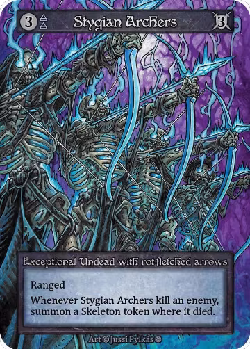 Stygian Archers, Gothic — Sorcery card price
