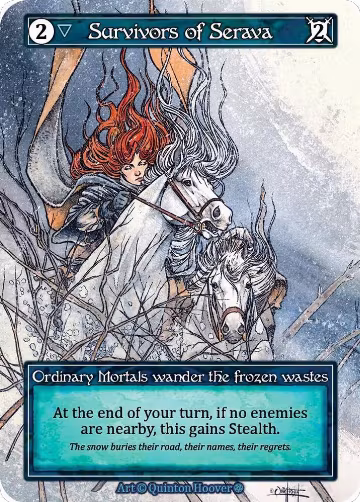 Survivors of Serava (Foil), Gothic — Sorcery card price