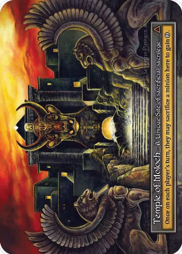 Temple of Moloch (Foil), Gothic — Sorcery card price