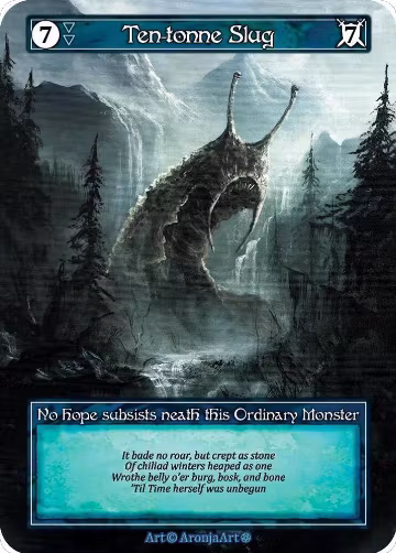 Ten-tonne Slug (Foil), Gothic — Sorcery card price