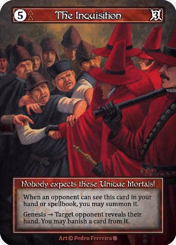 The Inquisition (Foil), Gothic — Sorcery card price