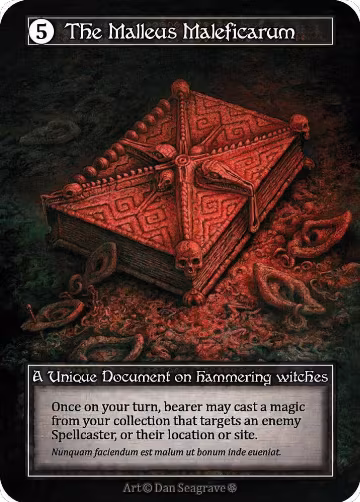 The Malleus Maleficarum (Foil), Gothic — Sorcery card price