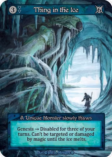 Thing in the Ice, Gothic — Sorcery card price
