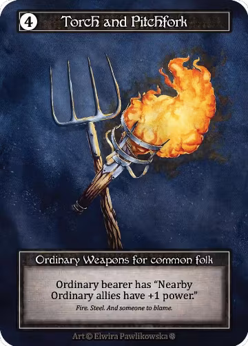 Torch and Pitchfork (Foil), Gothic — Sorcery card price