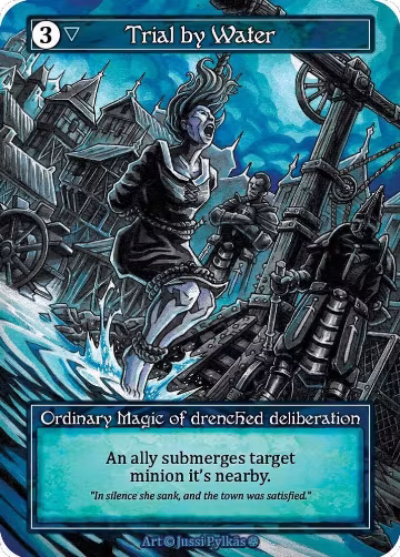 Trial by Water (Foil), Gothic — Sorcery card price