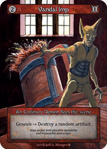 Vandal Imp, Gothic — Sorcery card price