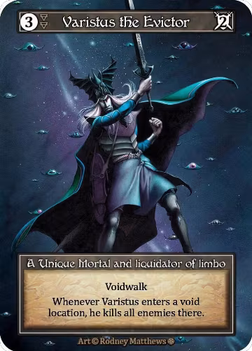 Varistus the Evictor (Foil), Gothic — Sorcery card price
