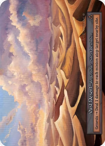 Vast Desert, Gothic — Sorcery card price