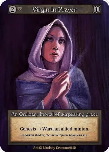Virgin in Prayer, Gothic — Sorcery card price