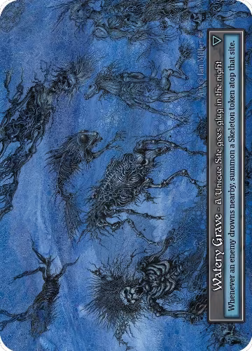 Watery Grave (Foil), Gothic — Sorcery card price