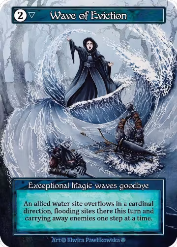 Wave of Eviction (Foil), Gothic — Sorcery card price