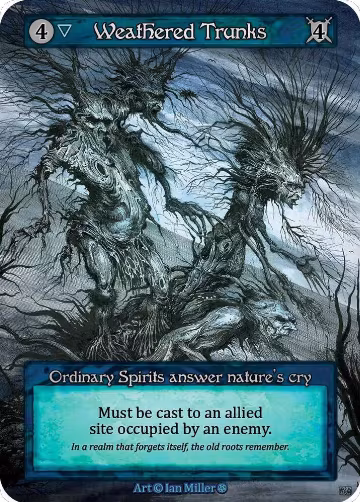Weathered Trunks, Gothic — Sorcery card price