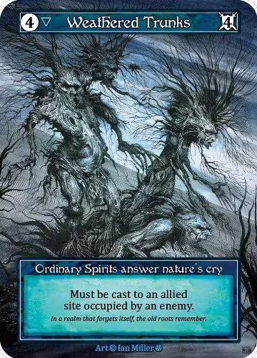 Weathered Trunks (Foil), Gothic — Sorcery card price