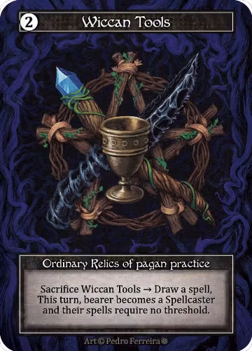 Wiccan Tools (Foil), Gothic — Sorcery card price