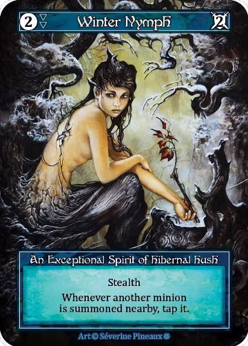 Winter Nymph (Foil), Gothic — Sorcery card price