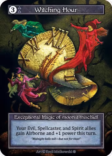 Witching Hour (Foil), Gothic — Sorcery card price