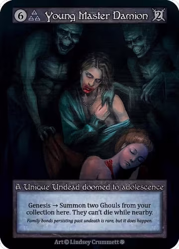 Young Master Damion, Gothic — Sorcery card price