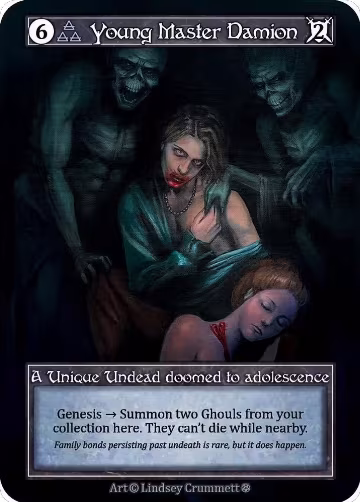 Young Master Damion (Foil), Gothic — Sorcery card price