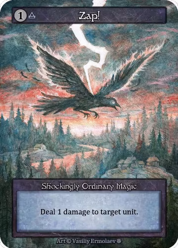 Zap!, Gothic — Sorcery card price