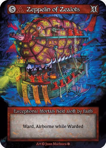 Zeppelin of Zealots, Gothic — Sorcery card price