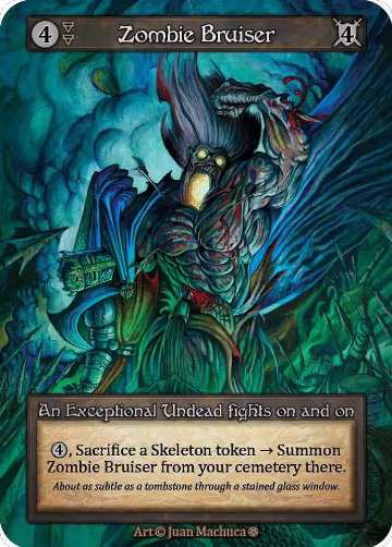 Zombie Bruiser, Gothic — Sorcery card price
