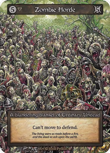 Zombie Horde, Gothic — Sorcery card price