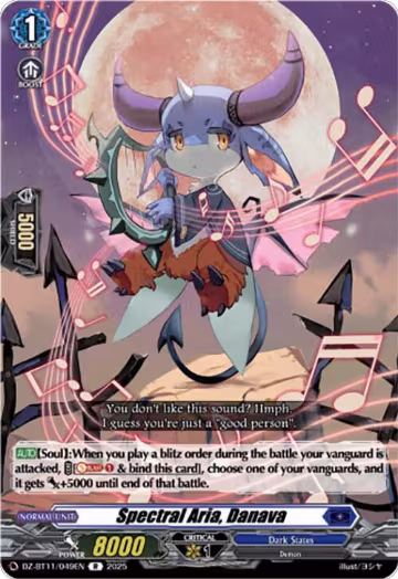 Spectral Aria, Danava (DZ-BT11/049EN), DZ-BT11: Symphony of Might & Bloom — Vanguard card price