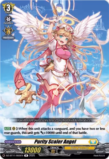 Purity Scaler Angel (DZ-BT11/055EN), DZ-BT11: Symphony of Might & Bloom — Vanguard card price