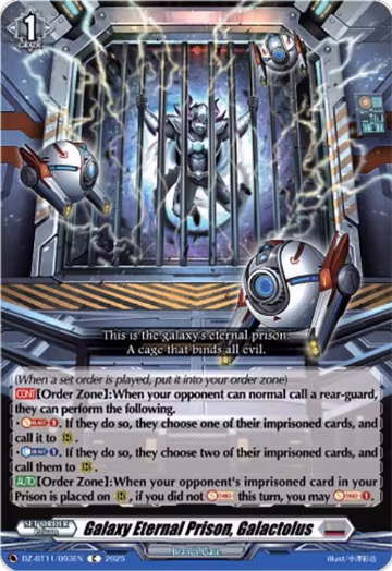 Galaxy Eternal Prison, Galactolus (DZ-BT11/093EN), DZ-BT11: Symphony of Might & Bloom — Vanguard card price
