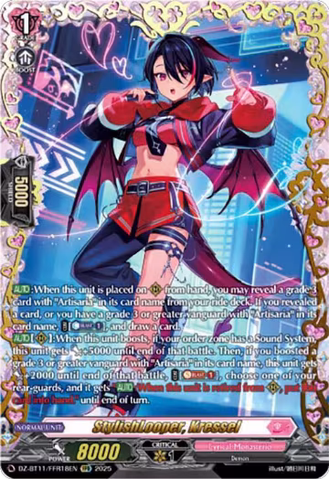 StylishLooper, Kressel (FFR) (DZ-BT11/FFR18EN), DZ-BT11: Symphony of Might & Bloom — Vanguard card price