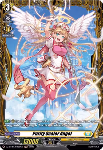 Purity Scaler Angel (FR) (DZ-BT11/FR29EN), DZ-BT11: Symphony of Might & Bloom — Vanguard card price