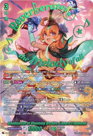 Bandmaster of Blooming Dreams, Lianorn Traumend (SEC) (DZ-BT11/SEC05EN) — card price
