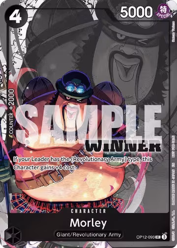Morley (Winner Pack 2026 Vol. 1) (OP12-093), One Piece Promotion Cards — One Piece card price