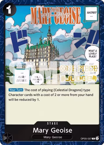 Mary Geoise (Judge Pack Vol. 7) (OP05-097), One Piece Promotion Cards — One Piece card price