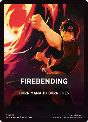 Firebending Theme Card (0029) (29), Avatar: The Last Airbender — Magic card price