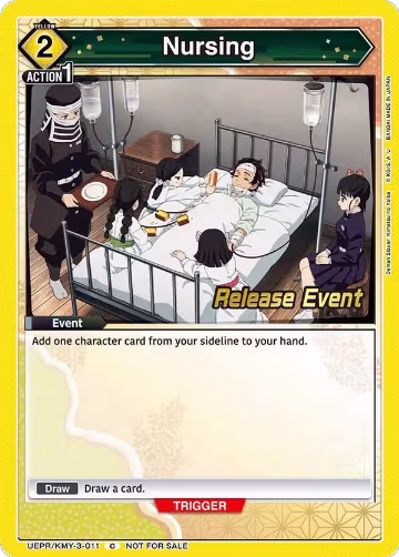 Nursing (UEPR/KMY-3-011), UEX05BT: Demon Slayer: Kimetsu no Yaiba Vol.2 Release Event Cards — Union Arena card price