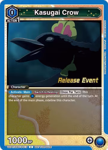 Kasugai Crow (UEPR/KMY-3-013), UEX05BT: Demon Slayer: Kimetsu no Yaiba Vol.2 Release Event Cards — Union Arena card price