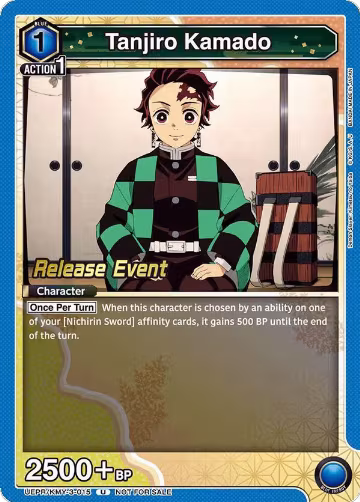 Tanjiro Kamado (015) (UEPR/KMY-3-015), UEX05BT: Demon Slayer: Kimetsu no Yaiba Vol.2 Release Event Cards — Union Arena card price