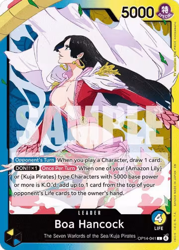 Boa Hancock - OP14-041 (OP14-041), The Azure Sea's Seven — One Piece card price