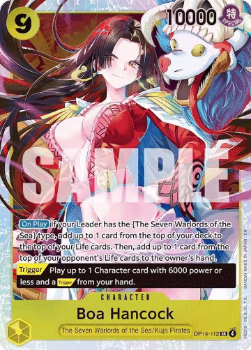 Boa Hancock - OP14-112 (OP14-112), The Azure Sea's Seven — One Piece card price