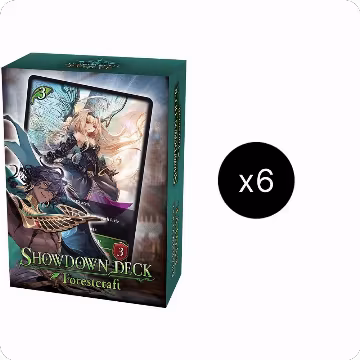 Showdown Deck: Forestcraft Display, Showdown Deck: Forestcraft — Shadowverse sealed product price