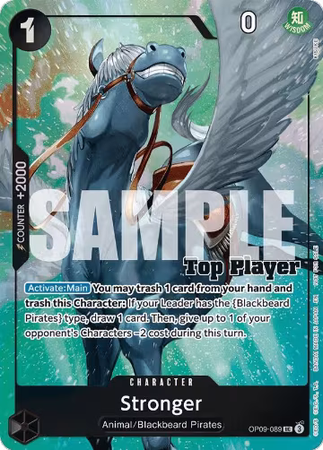 Stronger (CS 25-26 Top Player Pack Vol. 2) (OP09-089), One Piece Promotion Cards — One Piece card price