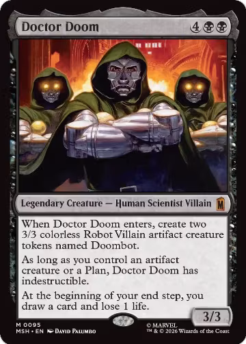 Doctor Doom (95), Marvel Super Heroes — Magic card price