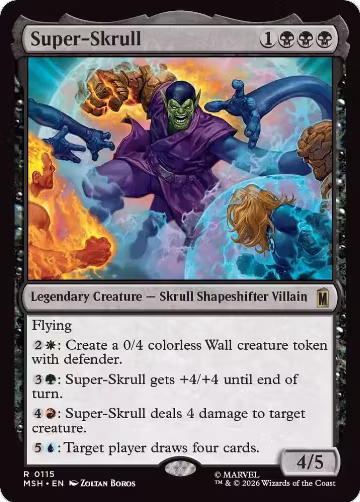 Super-Skrull (115), Marvel Super Heroes — Magic card price