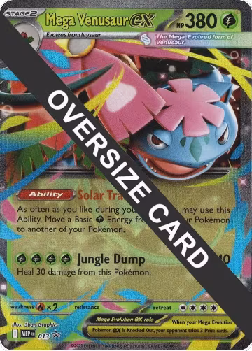 Mega Venusaur ex - 013 (013), Jumbo Cards — Pokémon card price