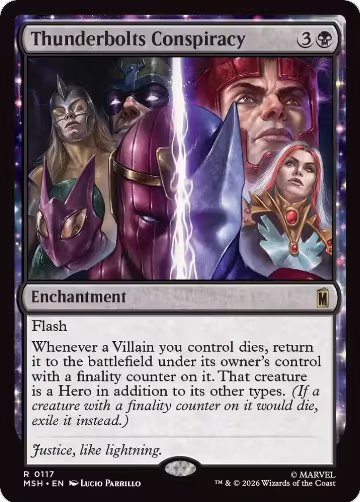 Thunderbolts Conspiracy (117), Marvel Super Heroes — Magic card price