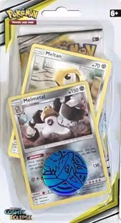Sun & Moon Single Blister Pack [Meltan & Melmetal], SM - Cosmic Eclipse — Pokémon sealed product price